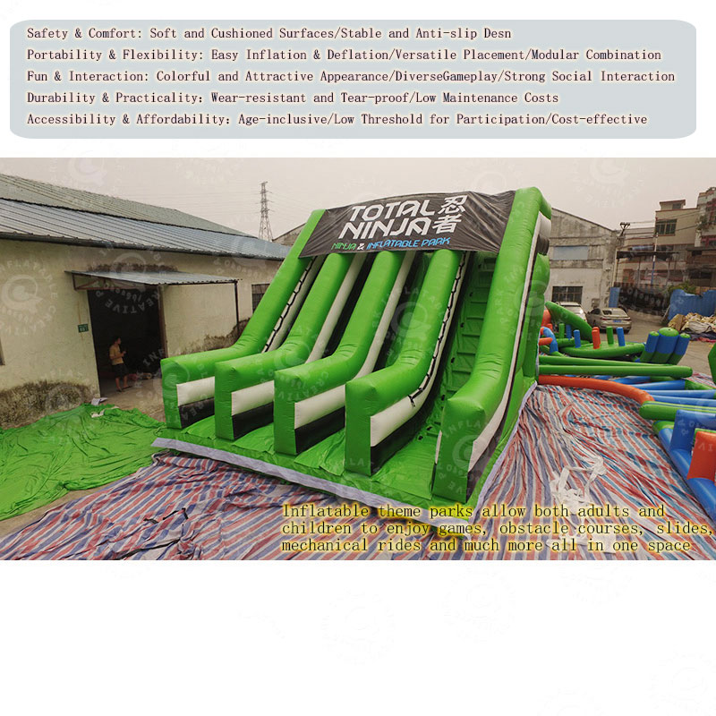 Ninja Inflatable Theme Parks: Ultimate Warrior Challenges for All Ages